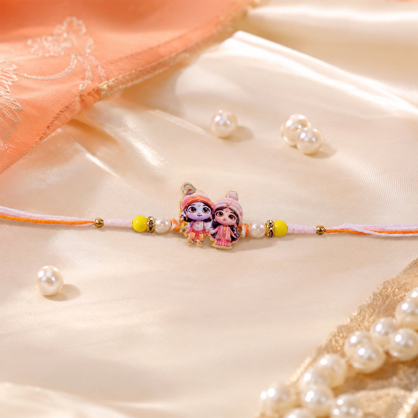 Mixed Charm Designer Rakhi Combo for Raksha Bandhan Gift (7 Pc)