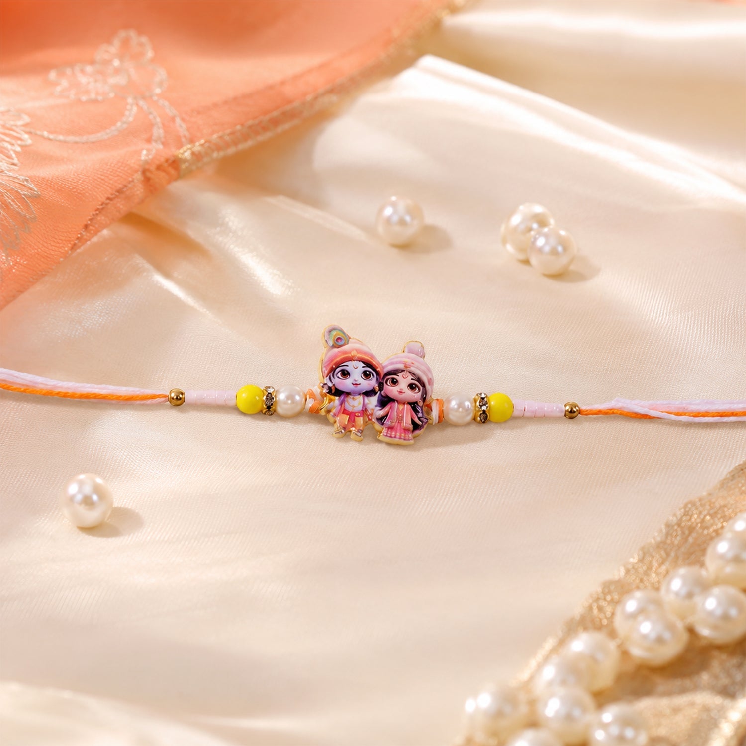 Mixed Charm Designer Rakhi Combo for Raksha Bandhan Gift (7 Pc)