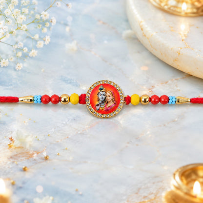 Mixed Charm Designer Rakhi Combo for Raksha Bandhan Gift (7 Pc)