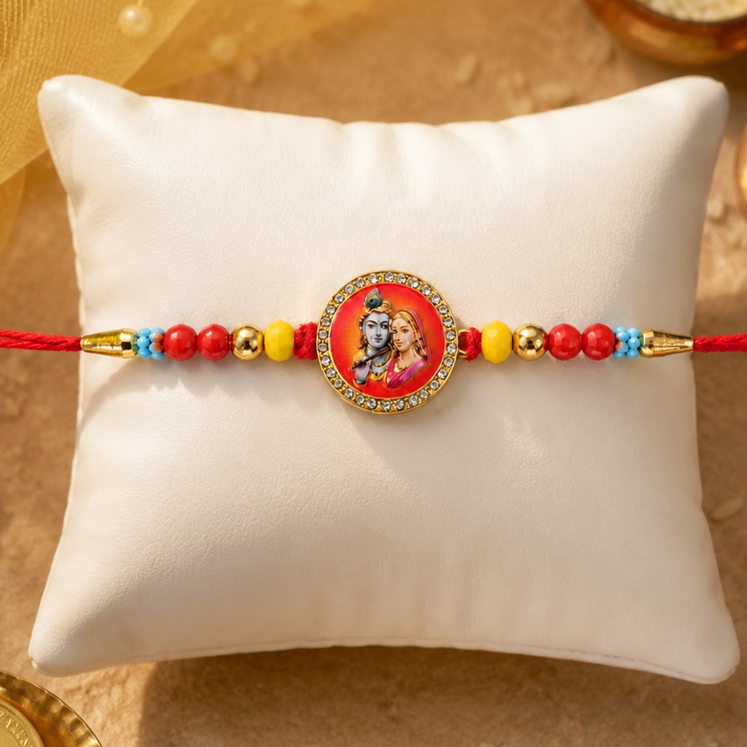 Premium Designer Rakhi Combo Set for Raksha Bandhan Gift (8 Pc)