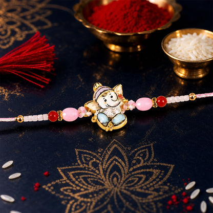 Premium Designer Rakhi Combo Gift Set for Raksha Bandhan (10 Pc)
