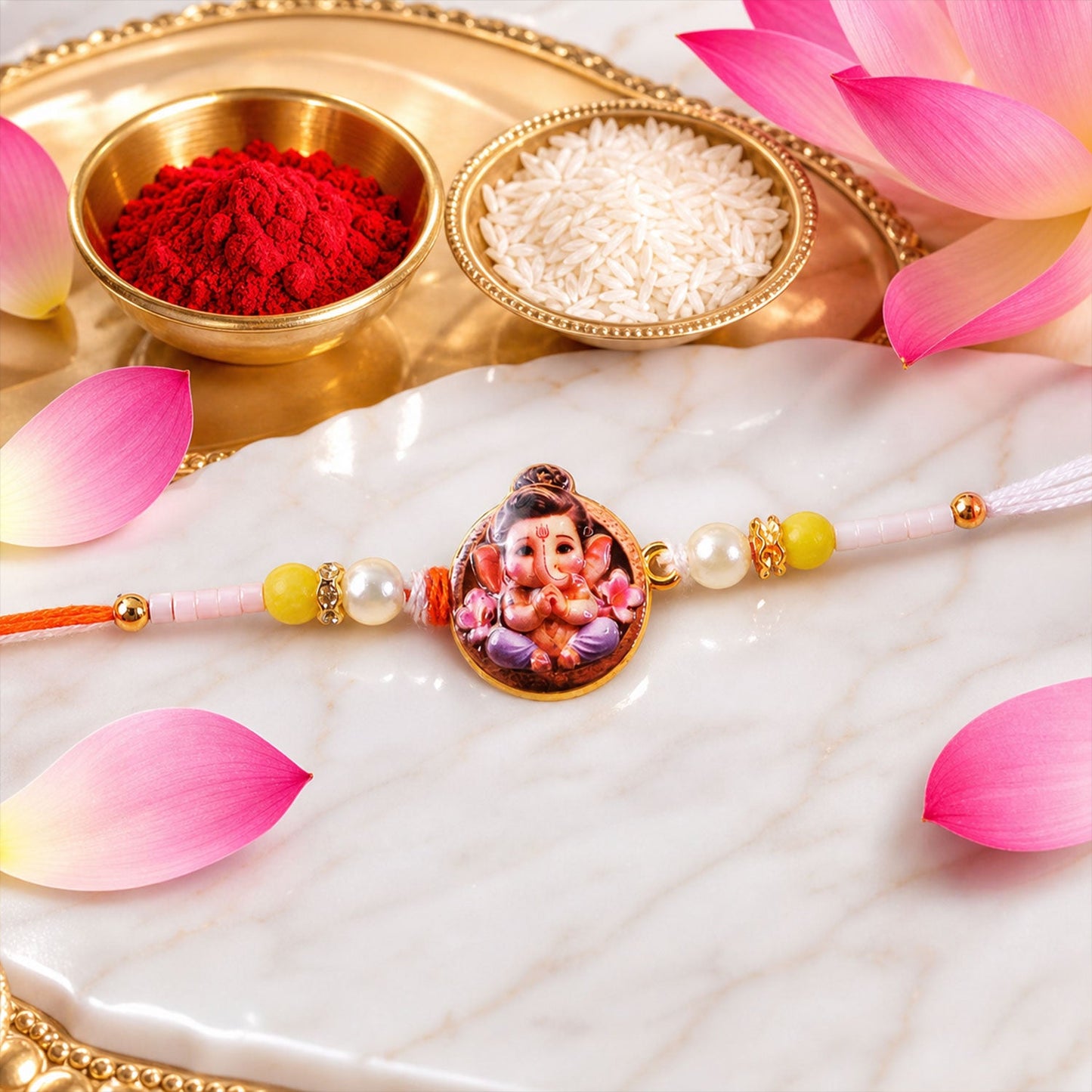 Premium Designer Rakhi Combo Gift Set for Raksha Bandhan (10 Pc)