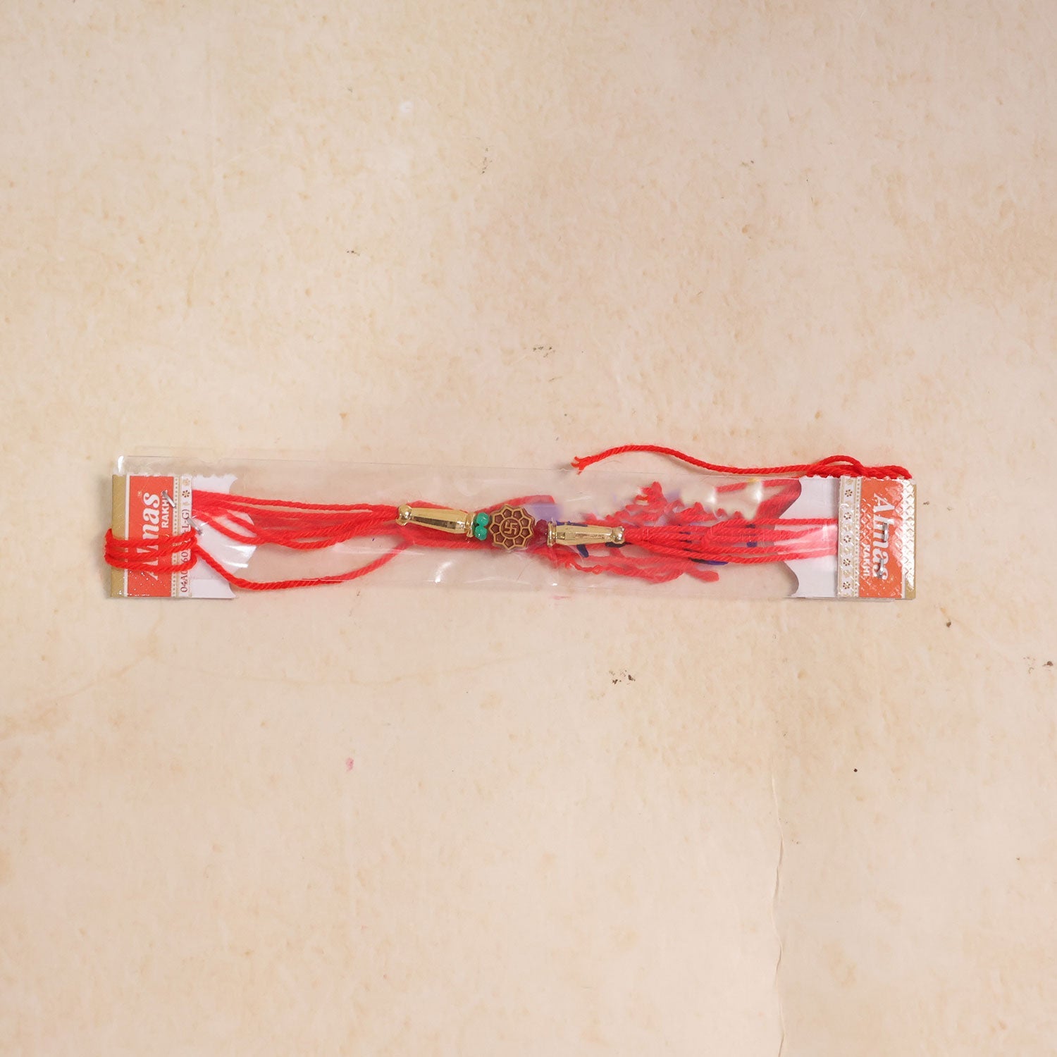 Flower Om Motif Bracelet Rakhi Raksha Bandhan Premium Gift Style