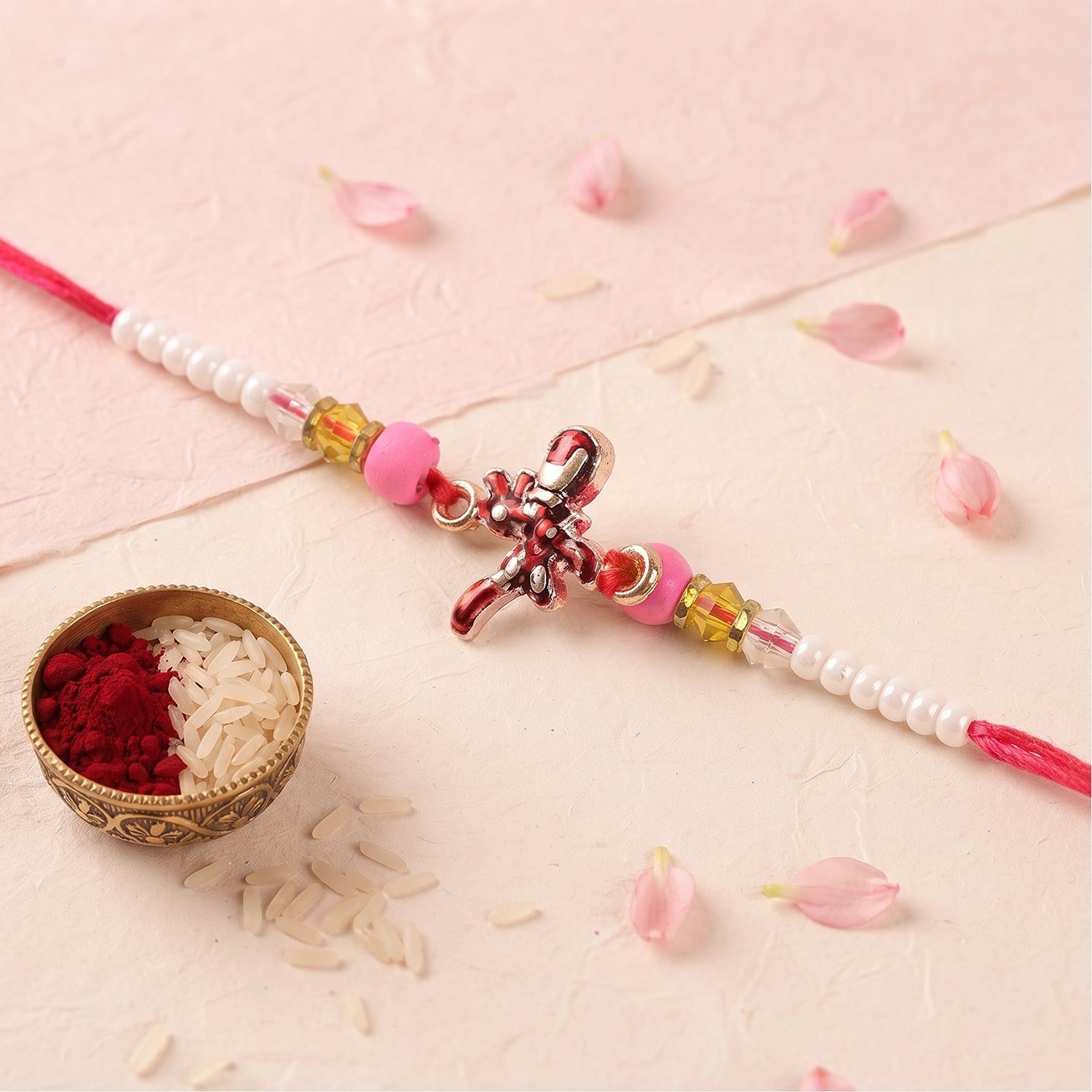 Cartoon Character Charm Beaded Designer Rakhi Raksha Bandhan Celebration