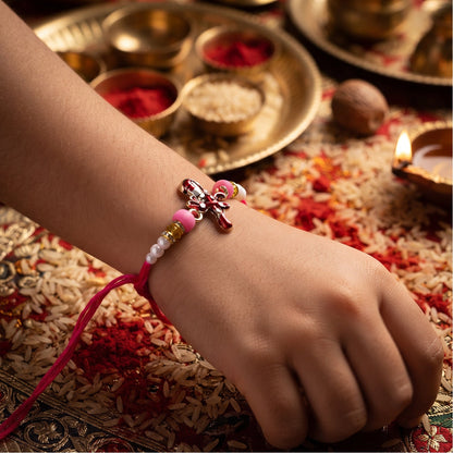 Cartoon Character Charm Beaded Designer Rakhi Raksha Bandhan Celebration