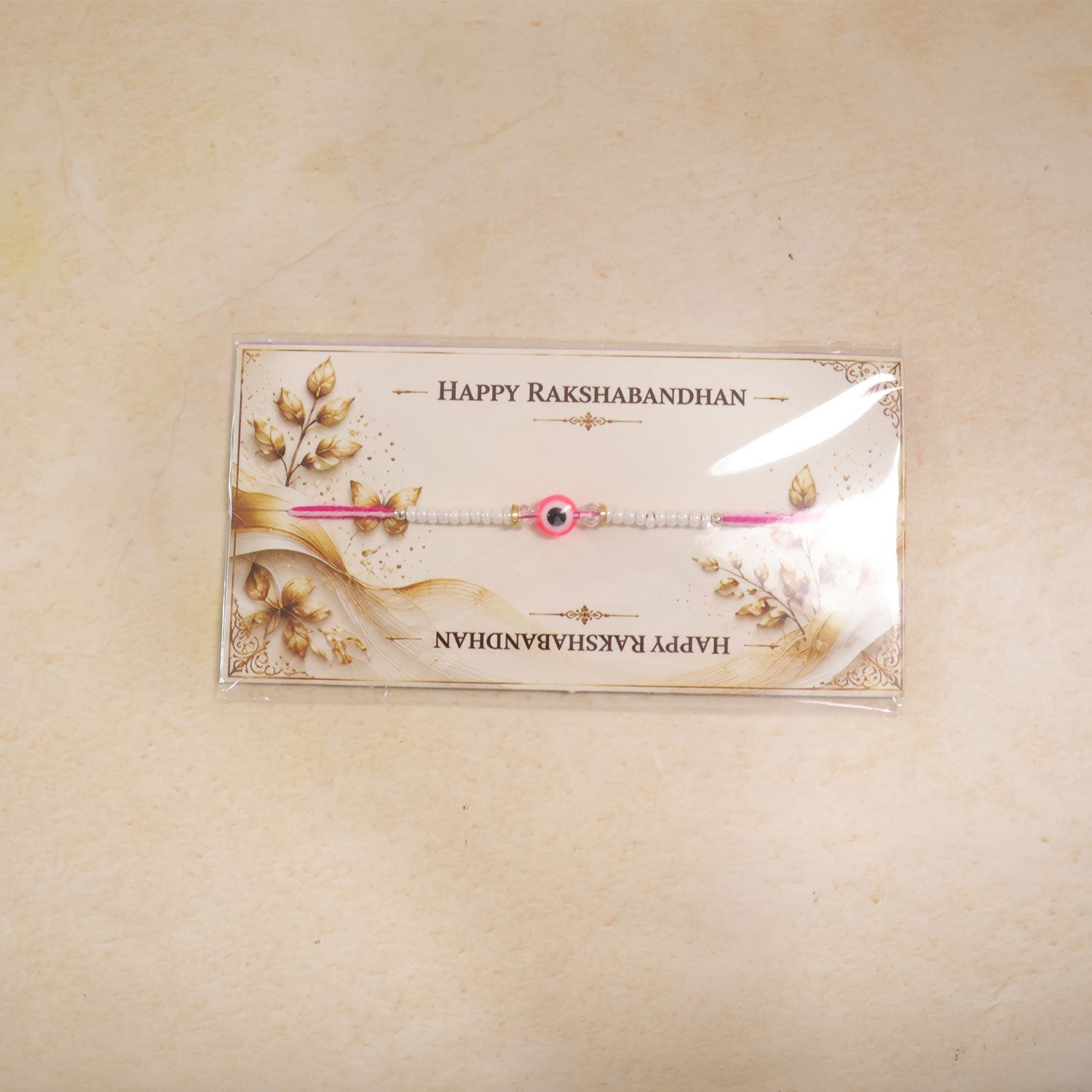 Evil Eye Charm Bracelet Designer Rakhi Raksha Bandhan Gift Special