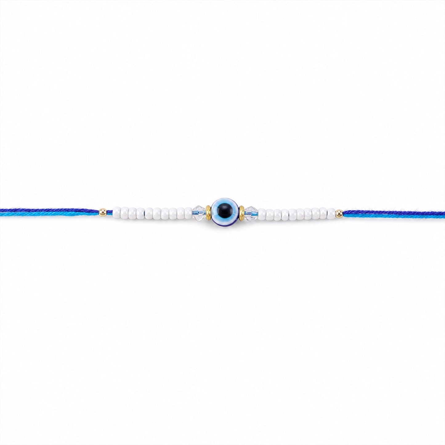 Evil Eye Chain Style Rakhi Raksha Bandhan Premium Gift Design