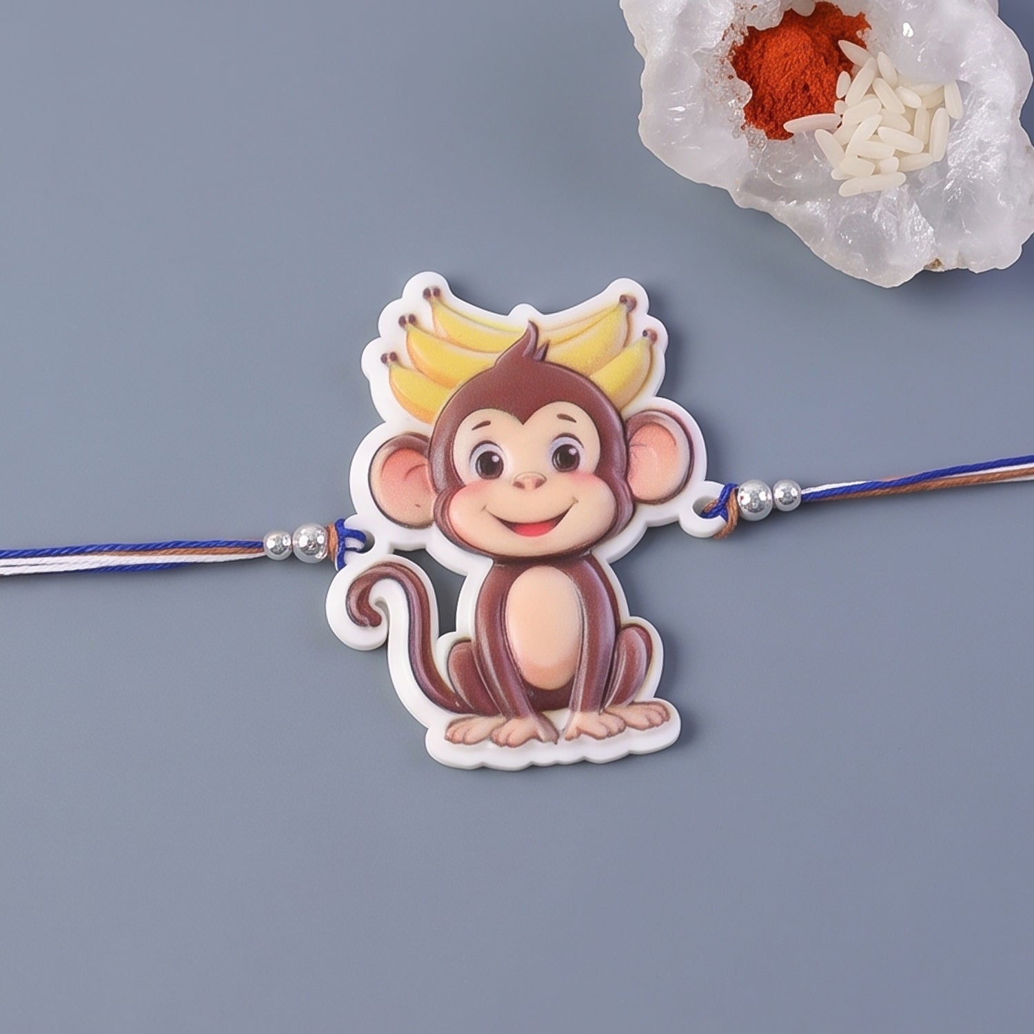 Monkey Character Kids Designer Rakhi Raksha Bandhan Fun Gift Special