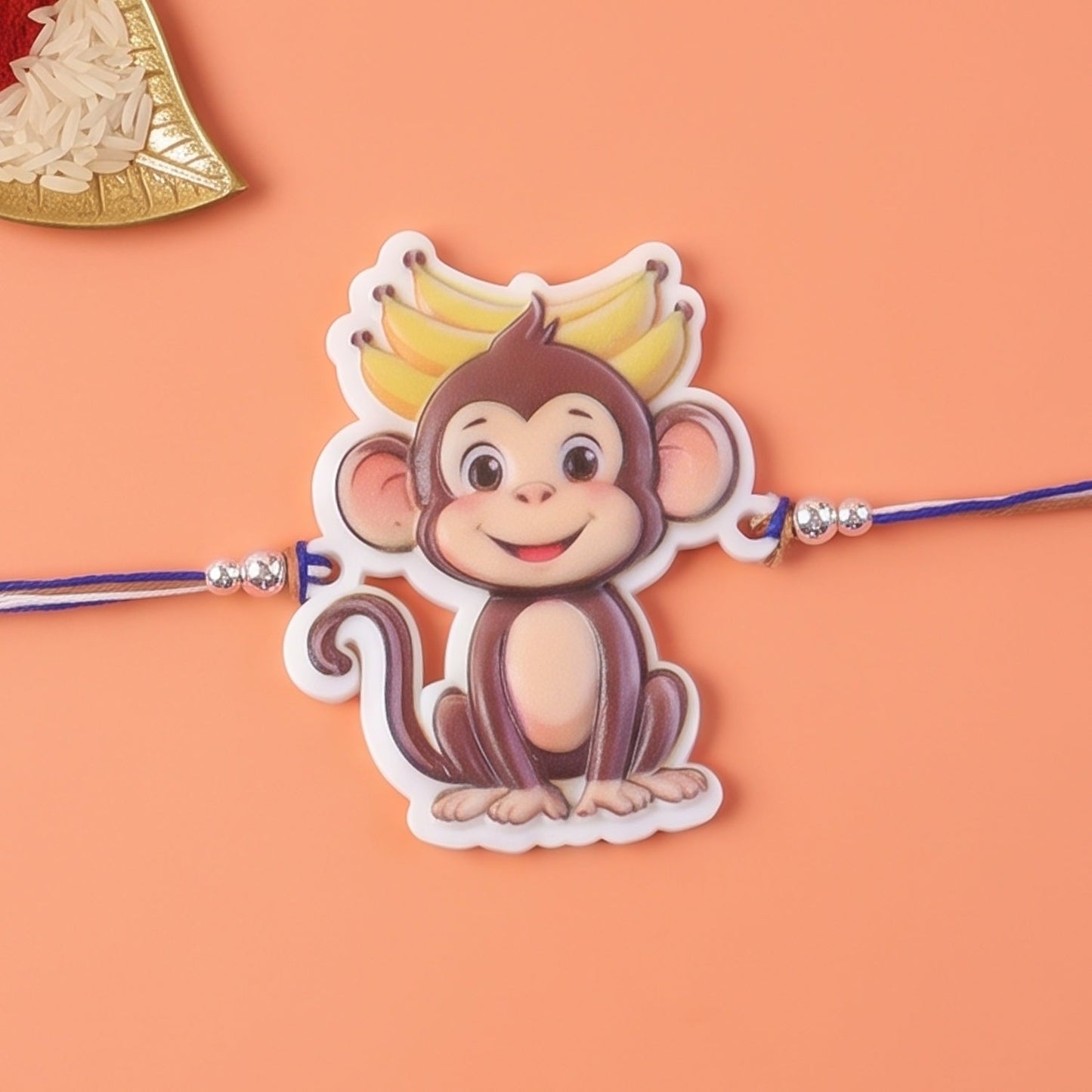 Monkey Character Kids Designer Rakhi Raksha Bandhan Fun Gift Special