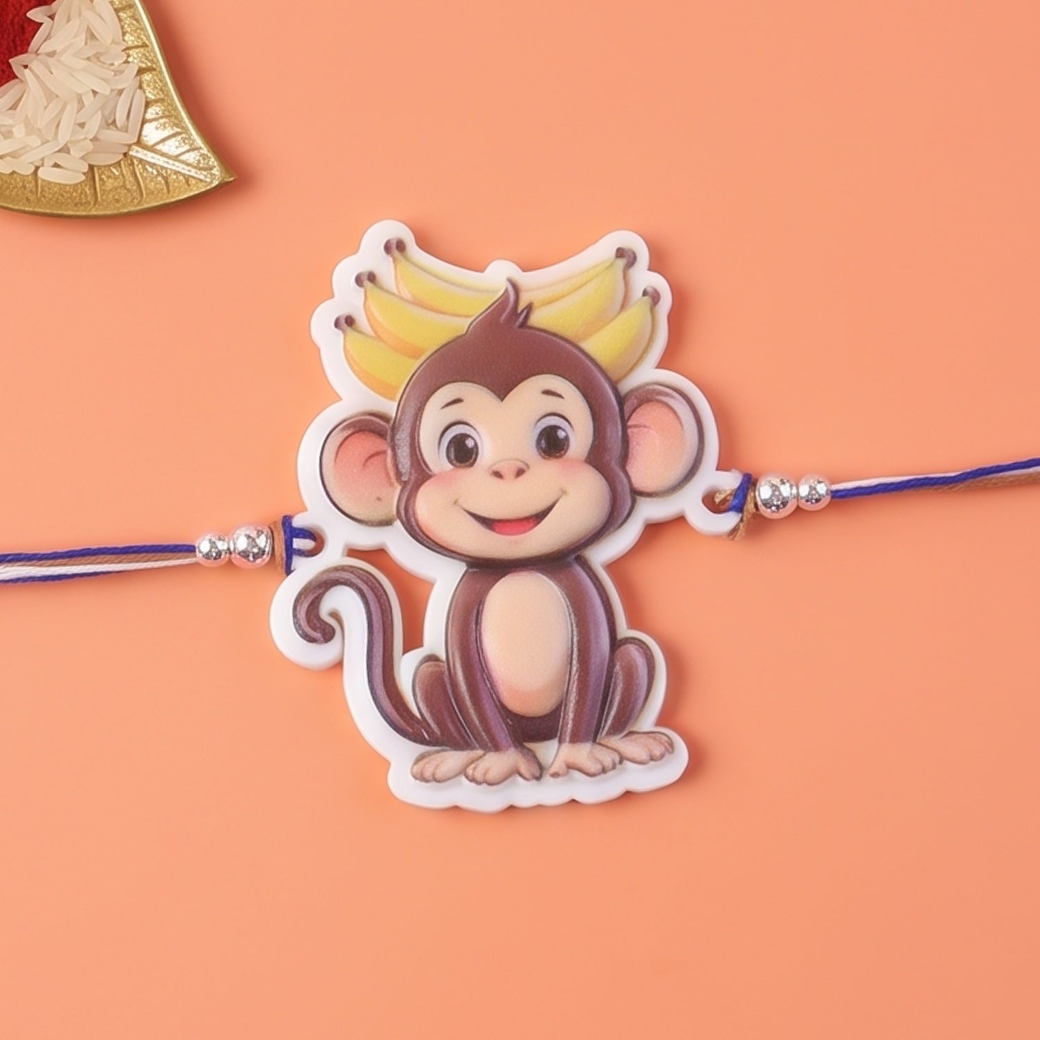 Monkey Character Kids Designer Rakhi Raksha Bandhan Fun Gift Special