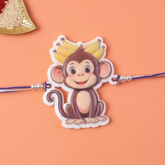 Monkey Character Kids Designer Rakhi Raksha Bandhan Fun Gift Special