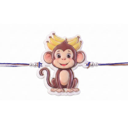 Monkey Character Kids Designer Rakhi Raksha Bandhan Fun Gift Special