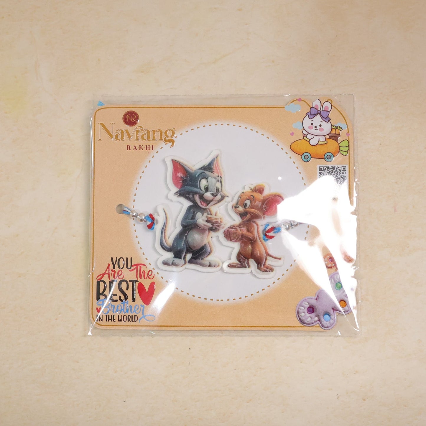 Tom & jerry Cartoon Kids Designer Rakhi Raksha Bandhan Celebration Gift