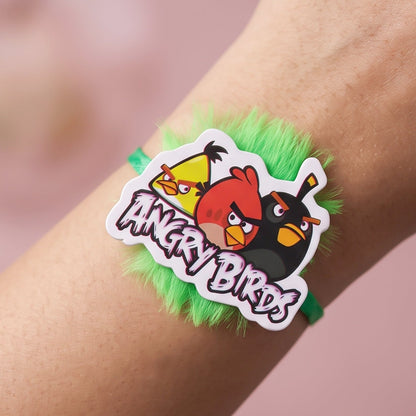Angry Birds Character Kids Designer Rakhi Raksha Bandhan Fun Gift