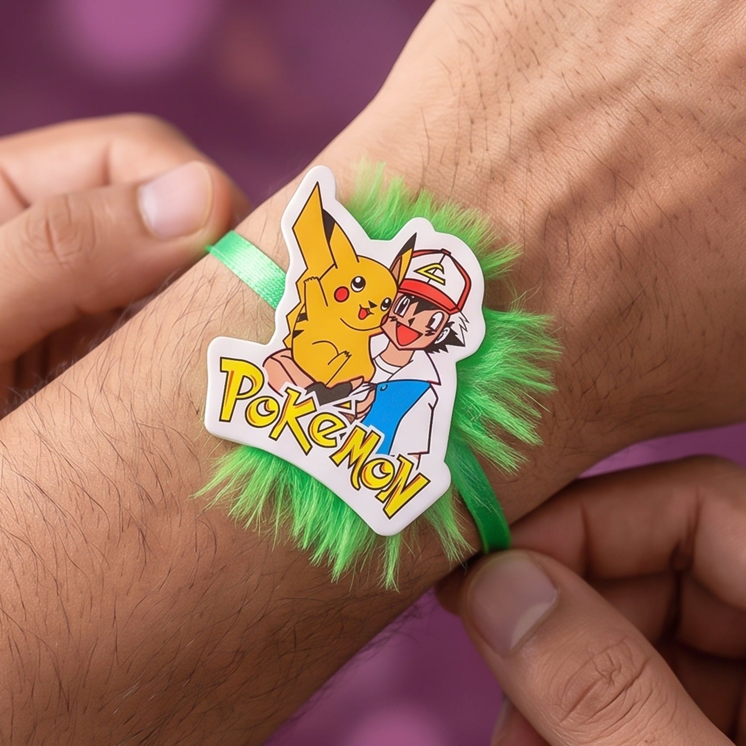 Pokemon Character Kids Premium Designer Rakhi Raksha Bandhan Gift