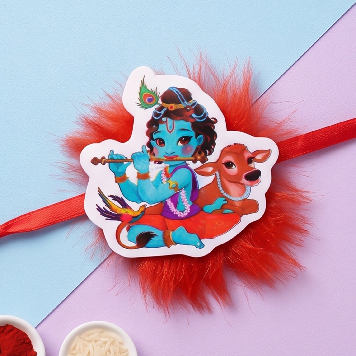Krishna Character Kids Premium Designer Rakhi Raksha Bandhan Special