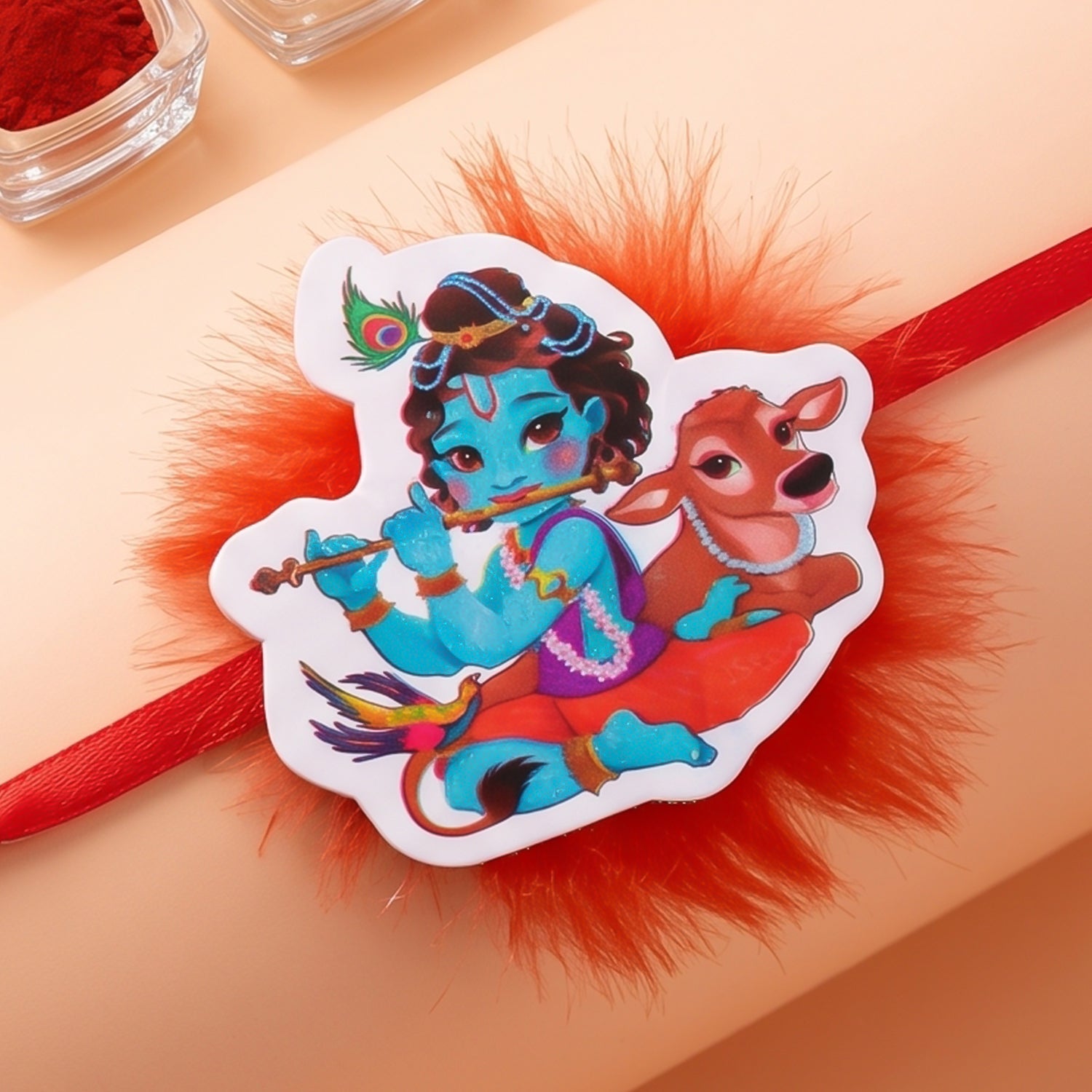 Krishna Character Kids Premium Designer Rakhi Raksha Bandhan Special