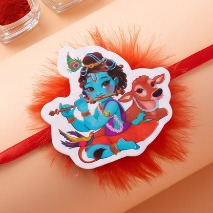 Krishna Character Kids Premium Designer Rakhi Raksha Bandhan Special