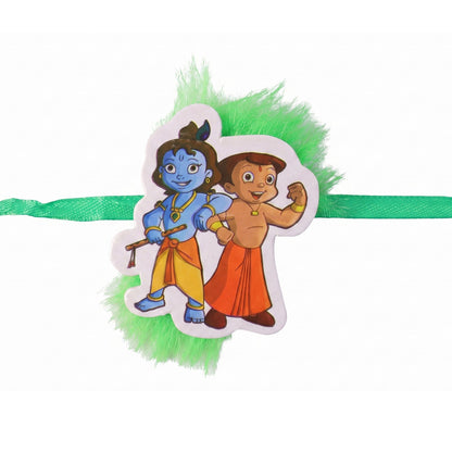 Krishna And Bheem Character Kids Designer Rakhi Raksha Bandhan Gift