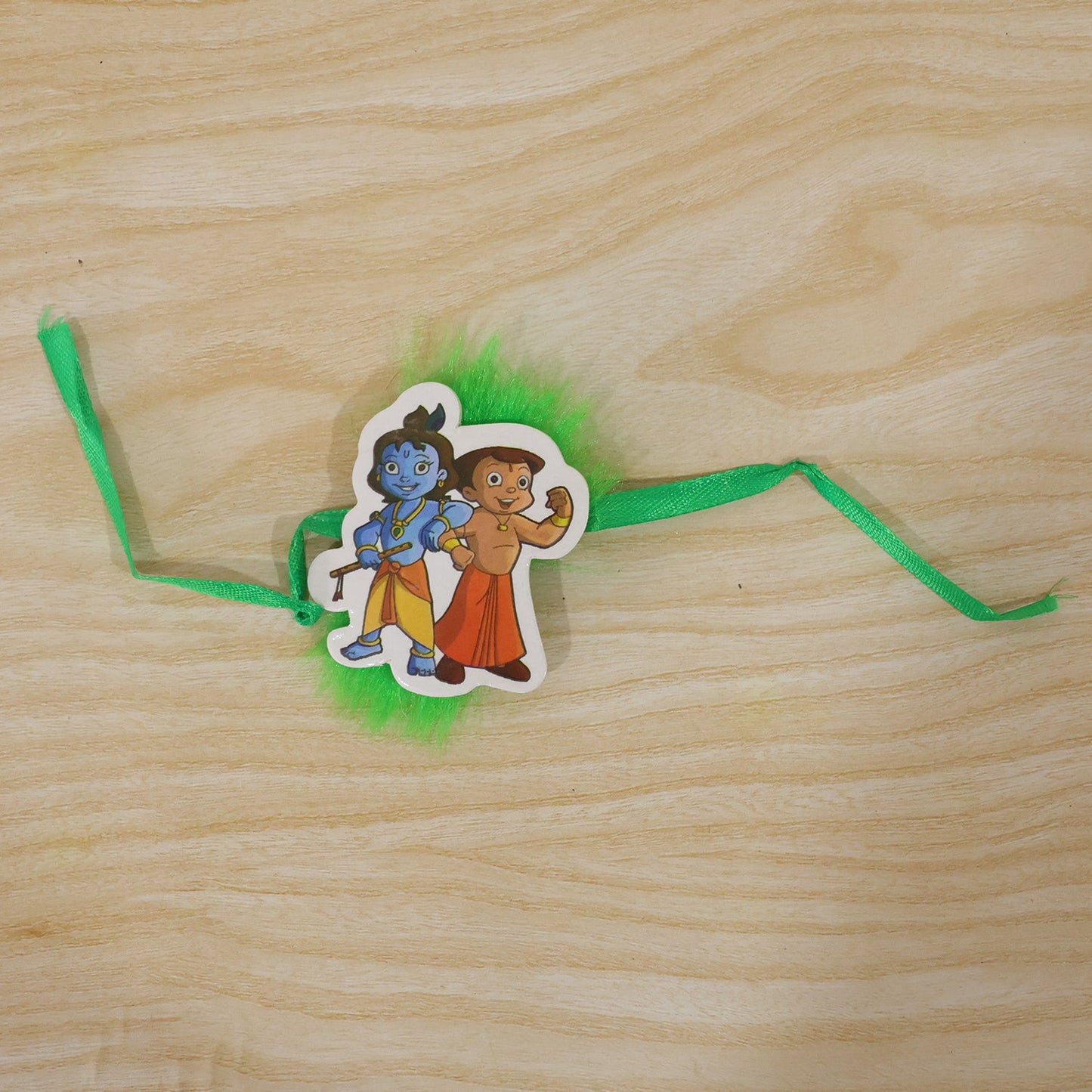 Krishna And Bheem Character Kids Designer Rakhi Raksha Bandhan Gift
