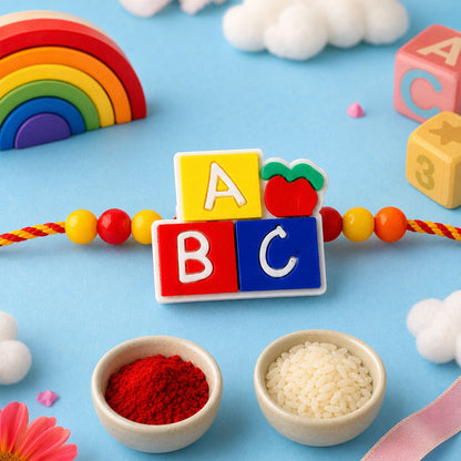 ABC Cupcake Candy Kids Rakhi Combo Pack Raksha Bandhan Special (3 Pc)