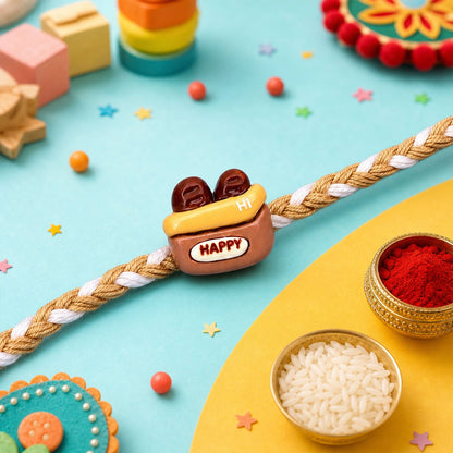 Snack Theme Designer Kids Rakhi Raksha Bandhan Combo (2 Pc)