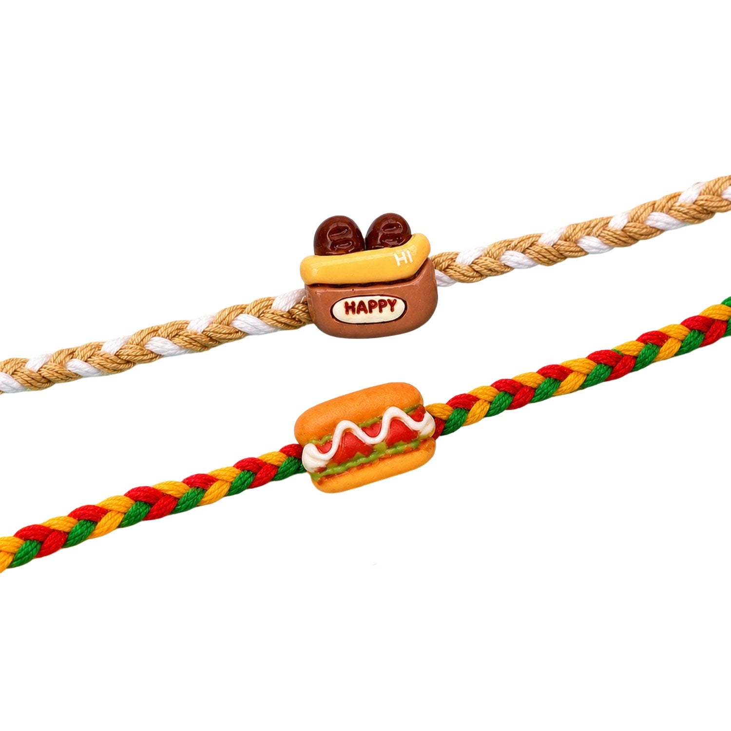 Snack Theme Designer Kids Rakhi Raksha Bandhan Combo (2 Pc)