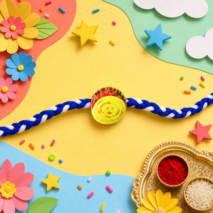 Juice Fruit Candy Kids Rakhi Combo Pack Raksha Bandhan Set (4 Pc)