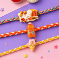 Fries Drink Ice Cream Kids Rakhi Combo Set Raksha Bandhan (3 Pc)