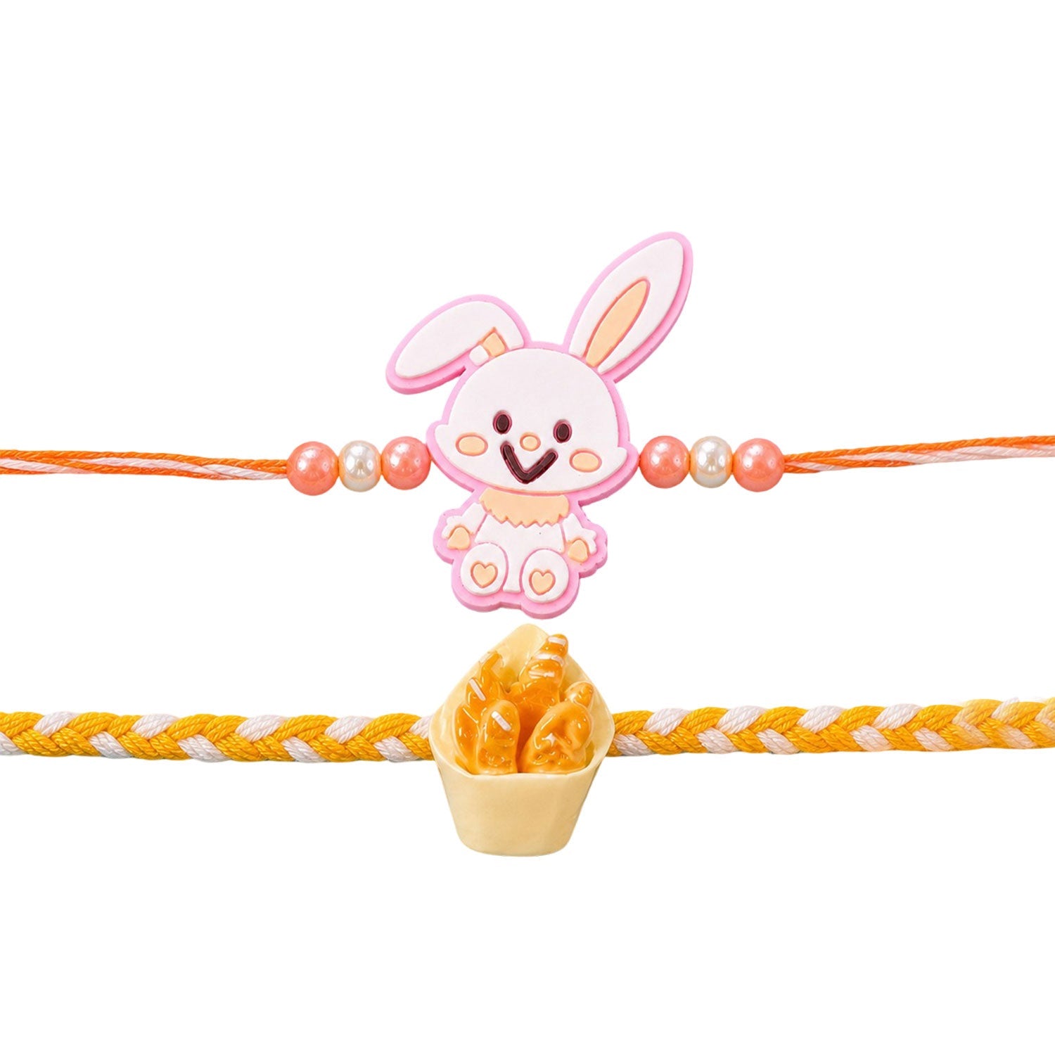 Bunny Fries Kids Designer Rakhi Combo Raksha Bandhan (2 Pc)
