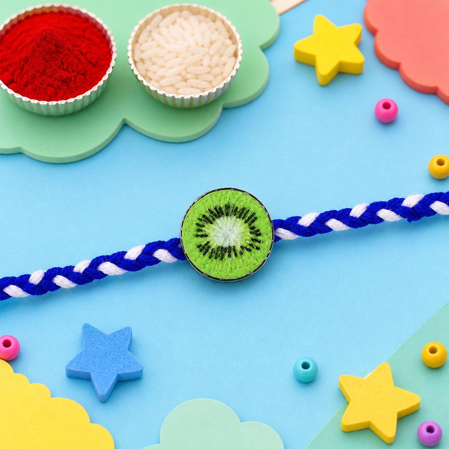 Kiwi Kids Designer Rakhi Combo Raksha Bandhan (2 Pc)