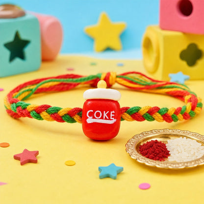 Drink Fries Dessert Kids Rakhi Combo Set Raksha Bandhan (4 Pc)