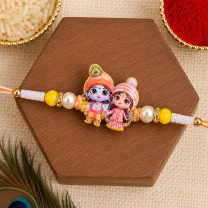 Divine Premium Designer Rakhi Combo Set Raksha Bandhan (10 Pc)