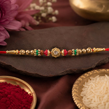 Round Designer Rakhi for Raksha Bandhan Special