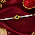 Evil Eye Pearl Rakhi Design for Raksha Bandhan Special