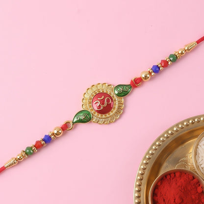 Trendy Evil Eye Rakhi with Beads for Brother | Nazar Battu Protection Rakhi