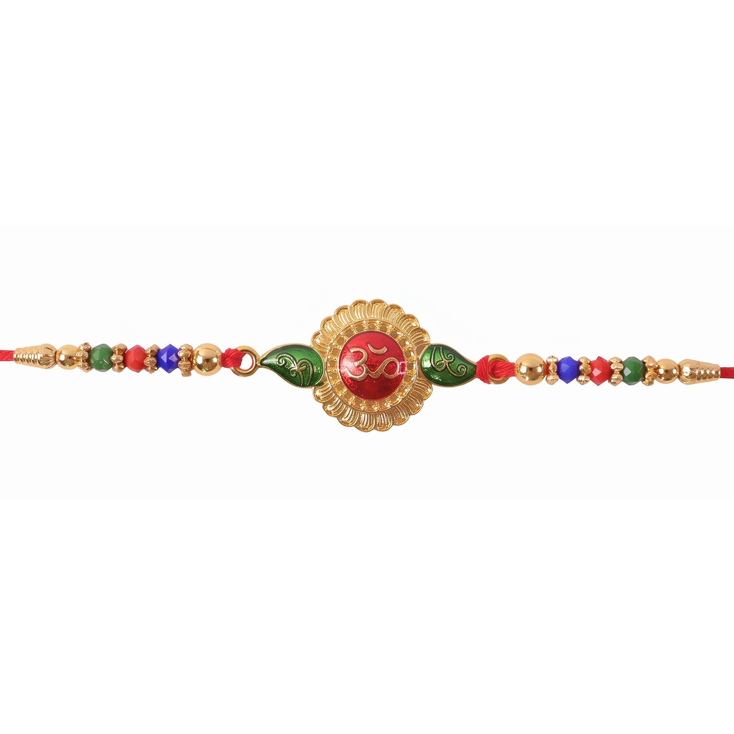 Trendy Evil Eye Rakhi with Beads for Brother | Nazar Battu Protection Rakhi