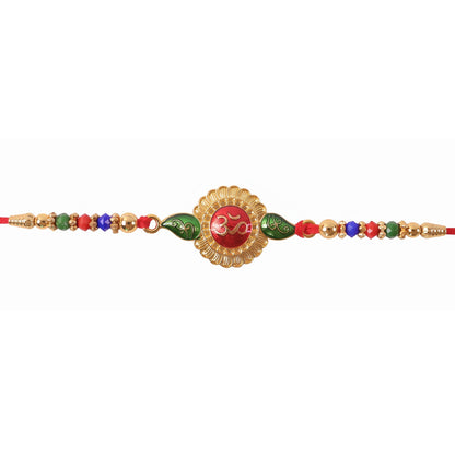 Trendy Evil Eye Rakhi with Beads for Brother | Nazar Battu Protection Rakhi