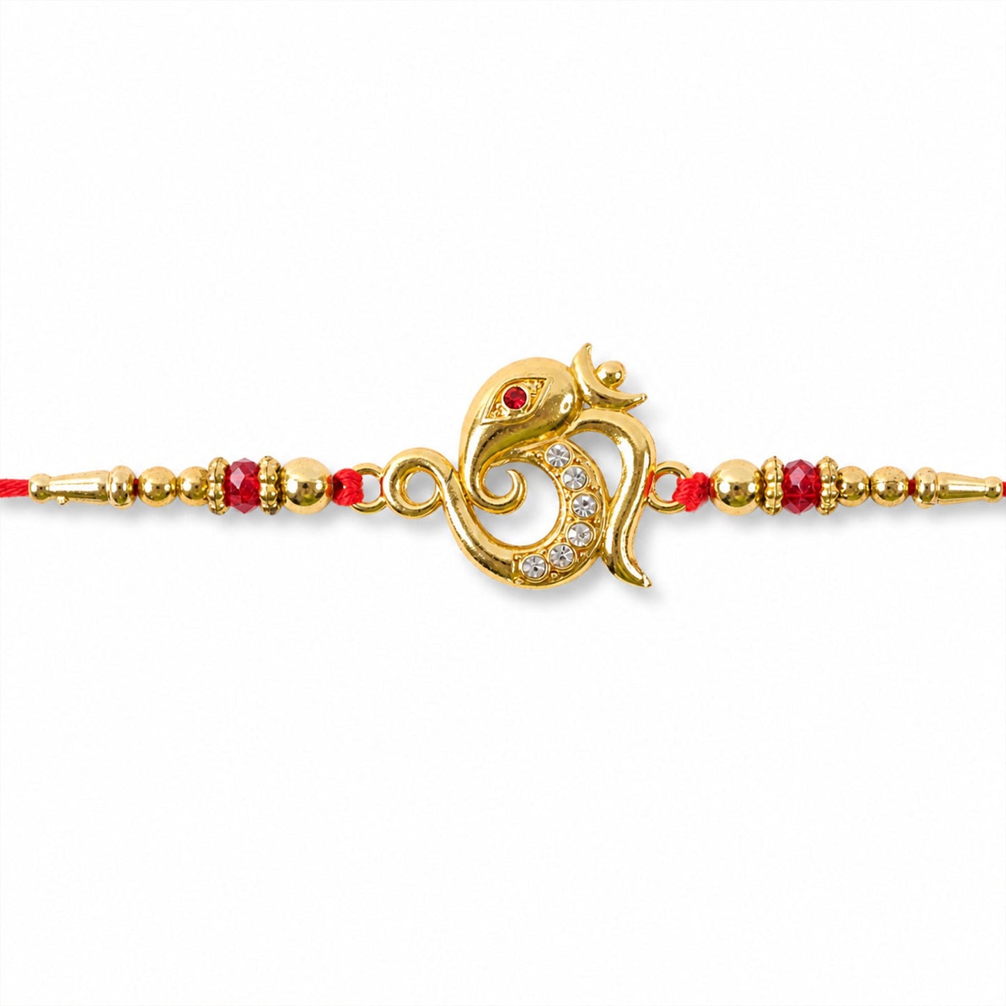 Elegant Kundan Stone Floral Rakhi for Brother | Premium Designer Rakhi