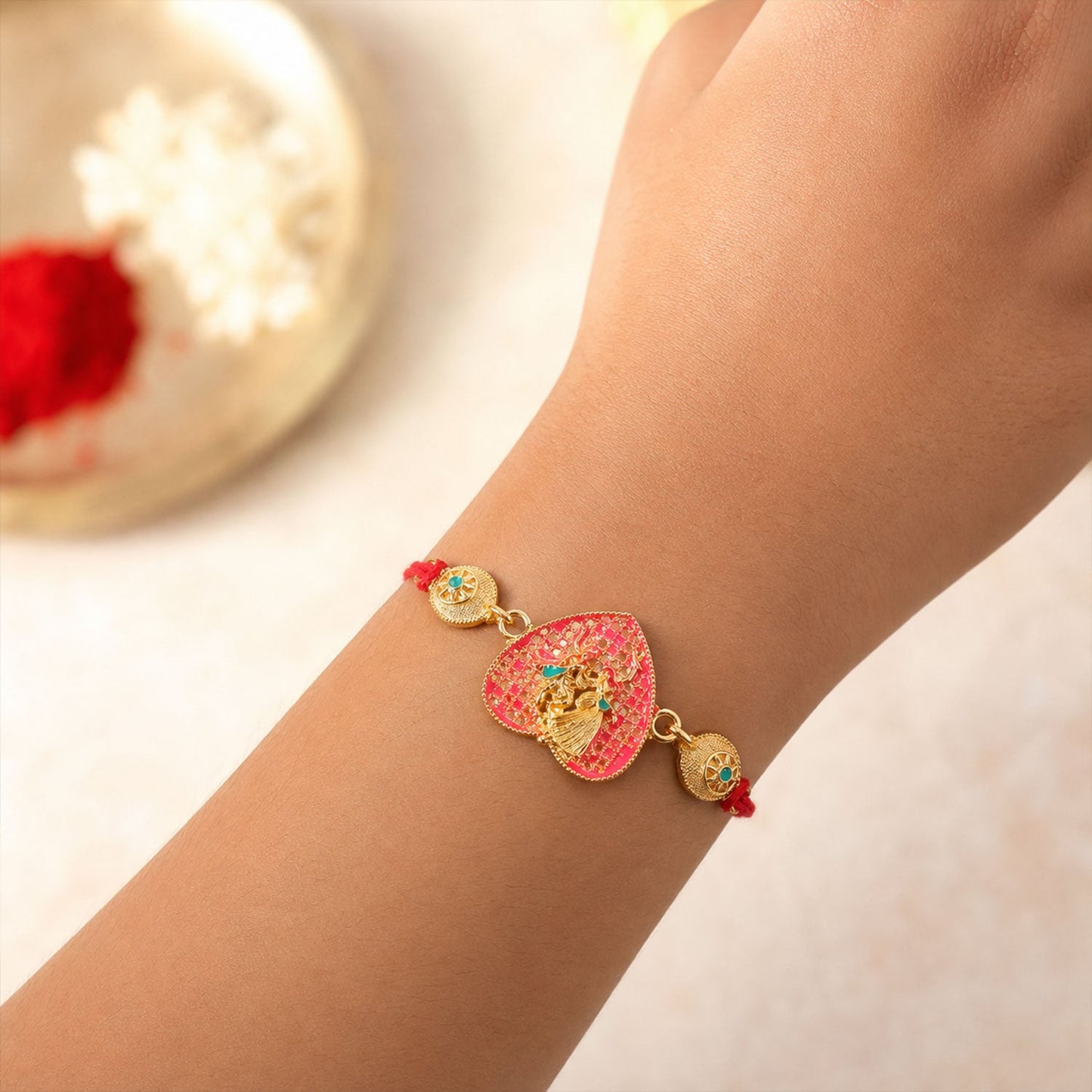 Designer Bracelet Style Rakhi for Brother | Modern Stylish Rakhi