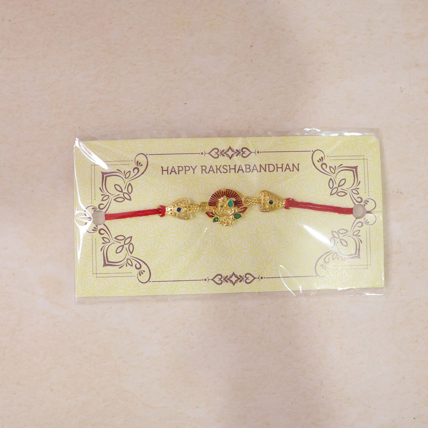 Colorful Crystal Beads Rakhi for Brother | Attractive Designer Rakhi