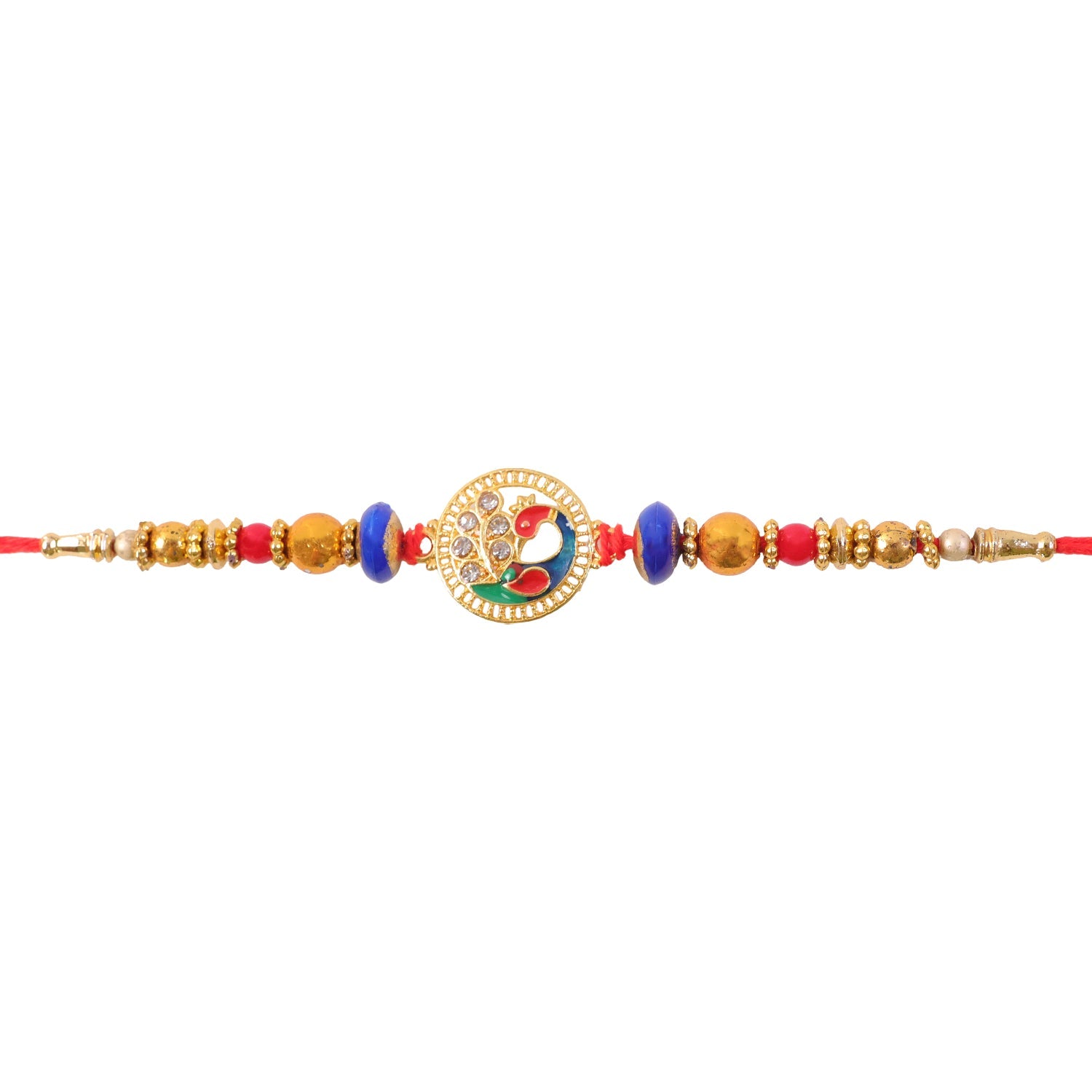 Classic AD Diamond Look Rakhi for Brother | Sparkling Premium Rakhi