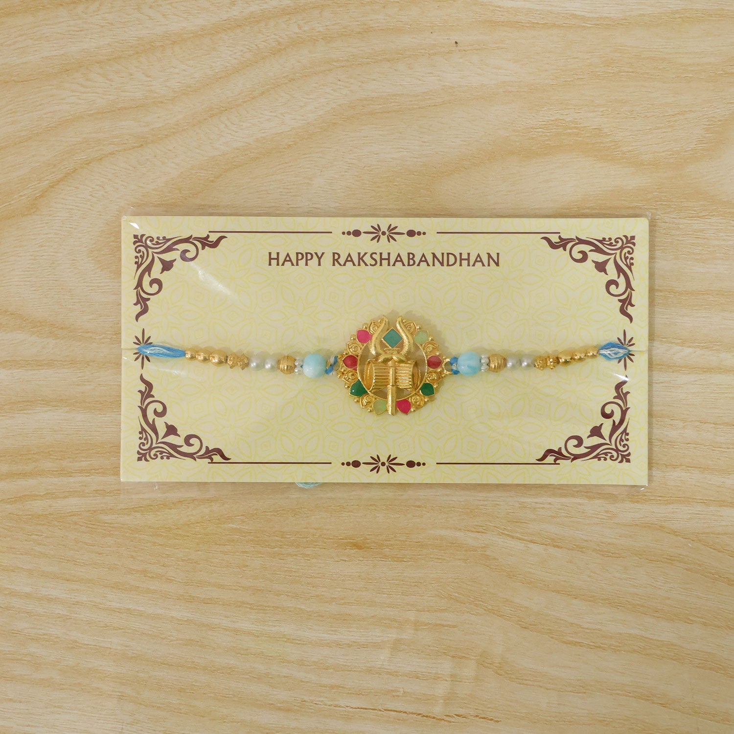 Fancy Stone Studded Designer Rakhi for Brother | Latest Premium Rakhi
