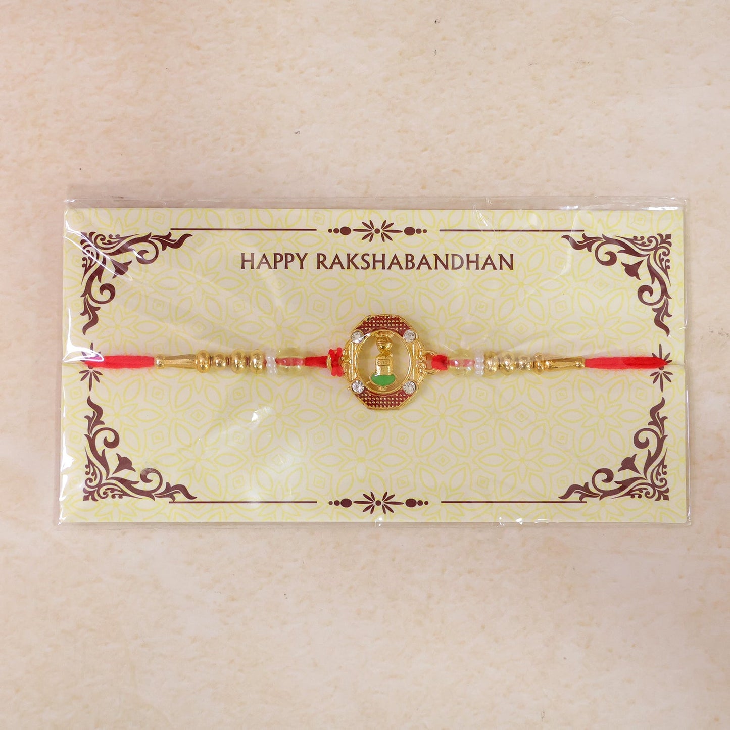 Traditional Meenakari Flower Rakhi for Brother | Colorful Festive Rakhi