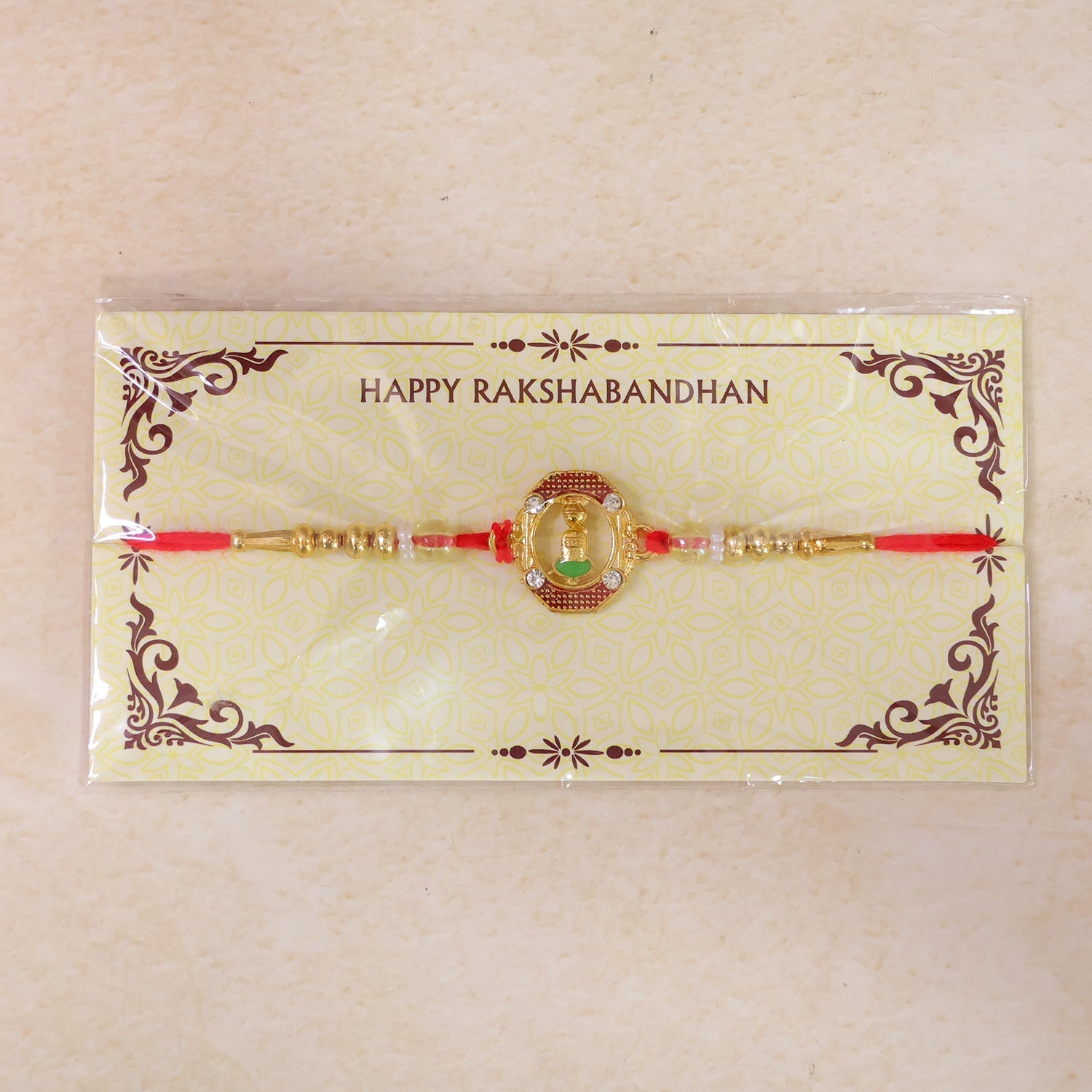 Traditional Meenakari Flower Rakhi for Brother | Colorful Festive Rakhi