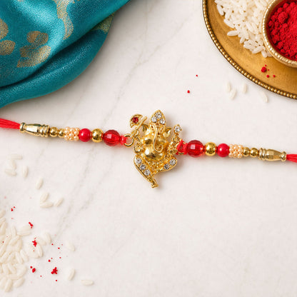 Premium Kundan Work Rakhi for Brother | Royal Designer Rakhi