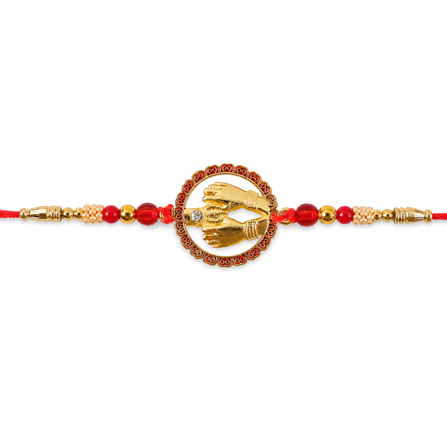 Sister Blessing Brother with Rakhi on Raksha Bandhan