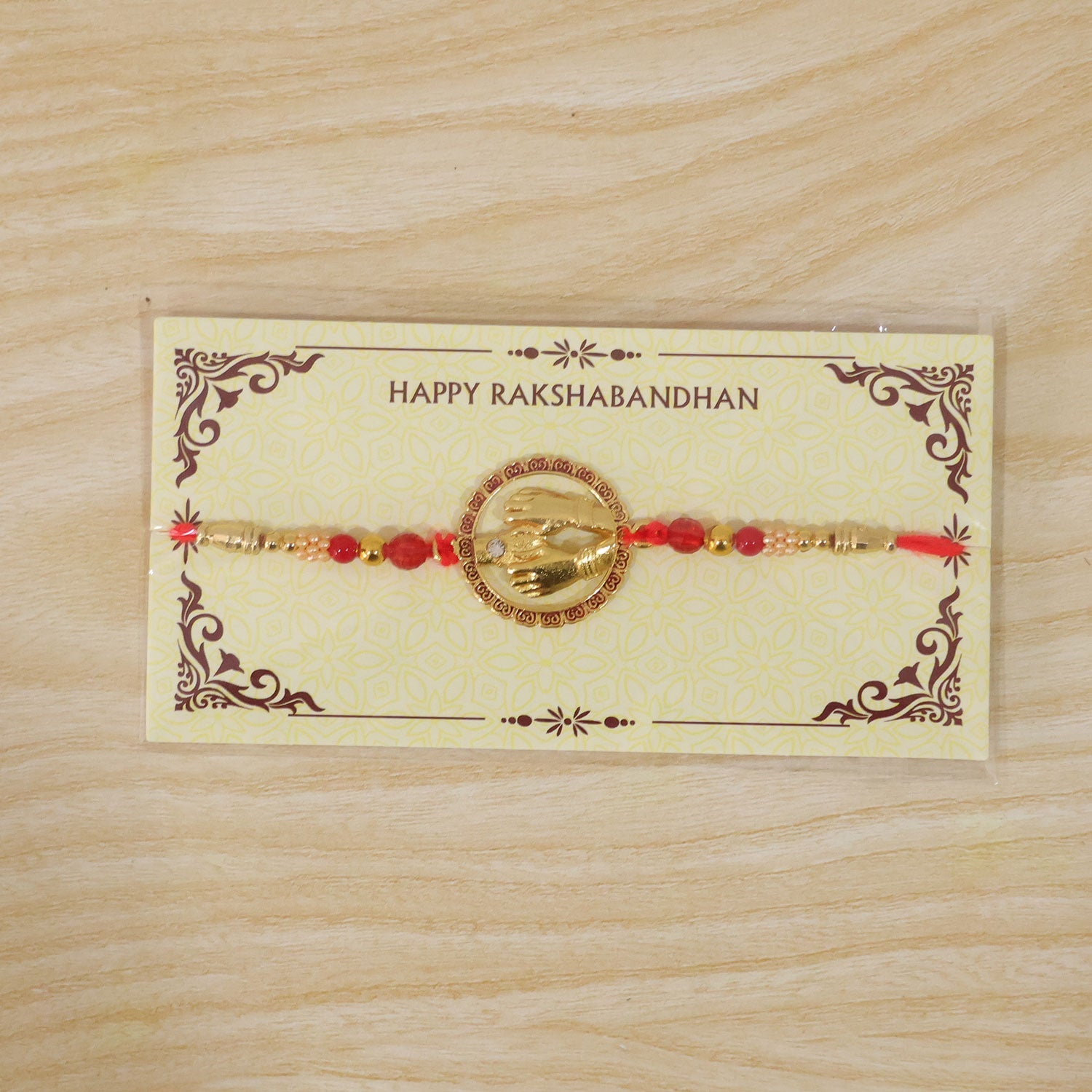 Sister Blessing Brother with Rakhi on Raksha Bandhan