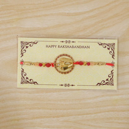 Sister Blessing Brother with Rakhi on Raksha Bandhan