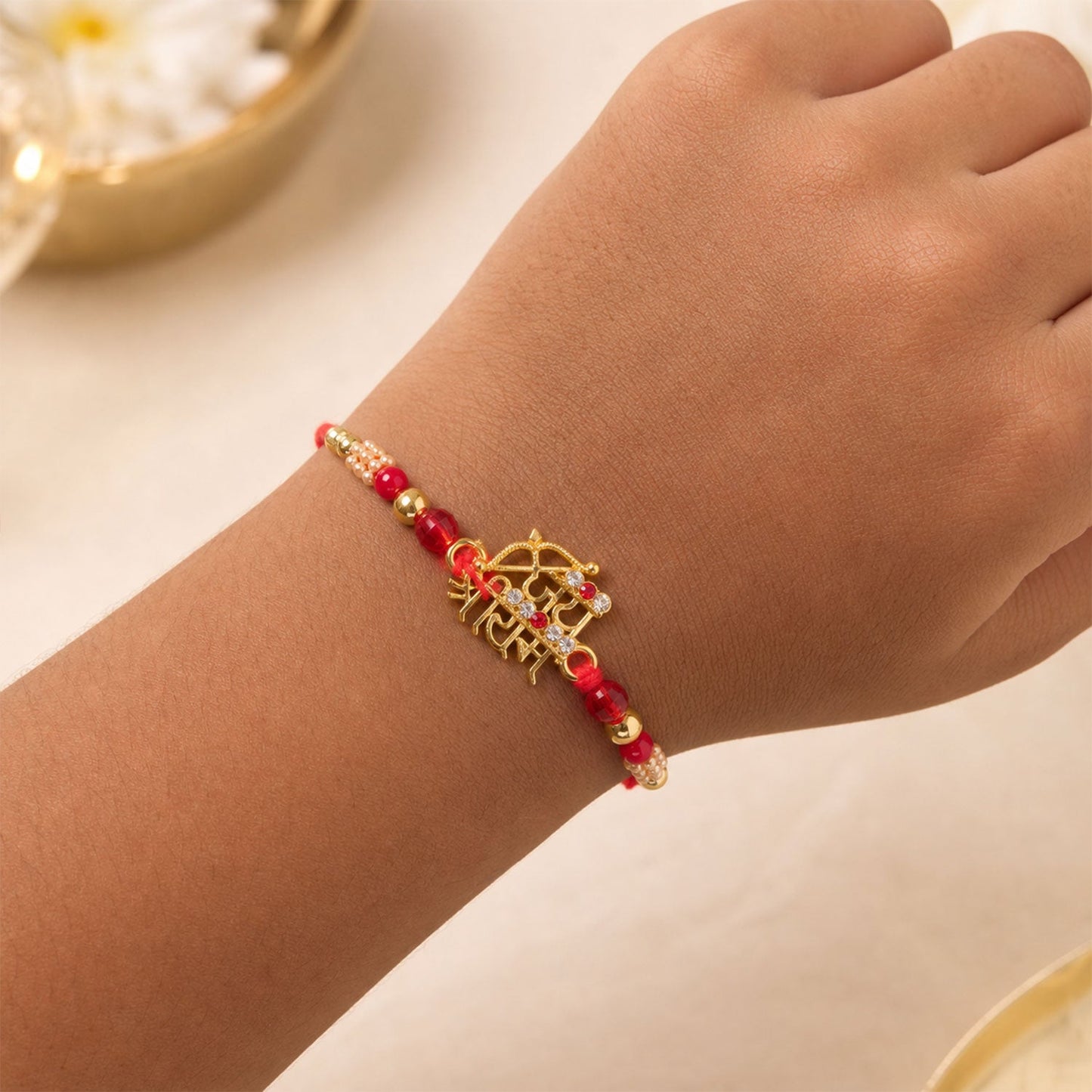 Premium Jai Shree Ram Designer Rakhi for Brother